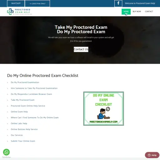 Proctoredexamhelp