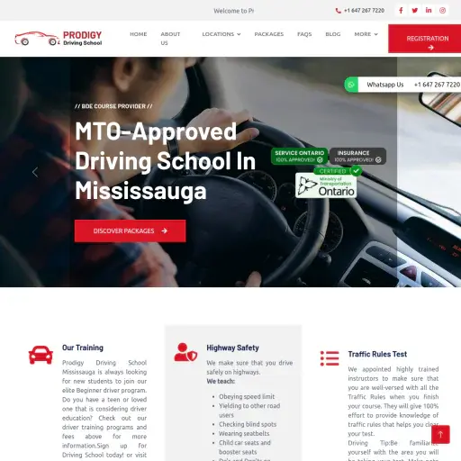 PRODIGY DRIVING SCHOOL Mississauga
