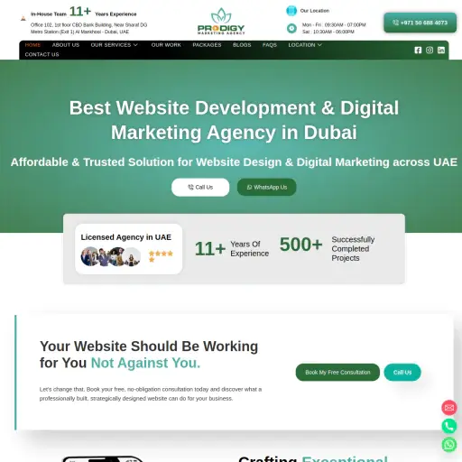 Prodigy Marketing Agency, Dubai