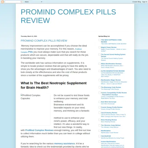 Promindcomplexpillsreviews