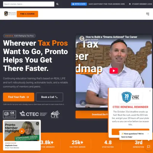 Prontotaxschool