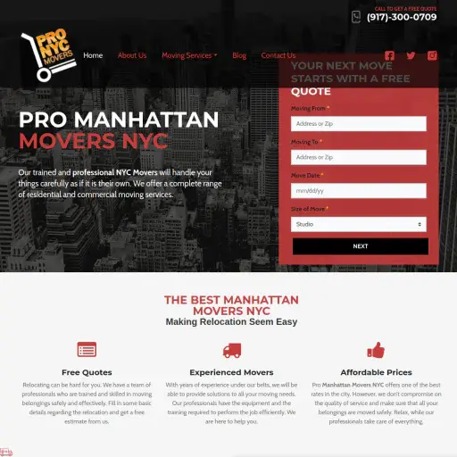 PRO Manhattan Movers