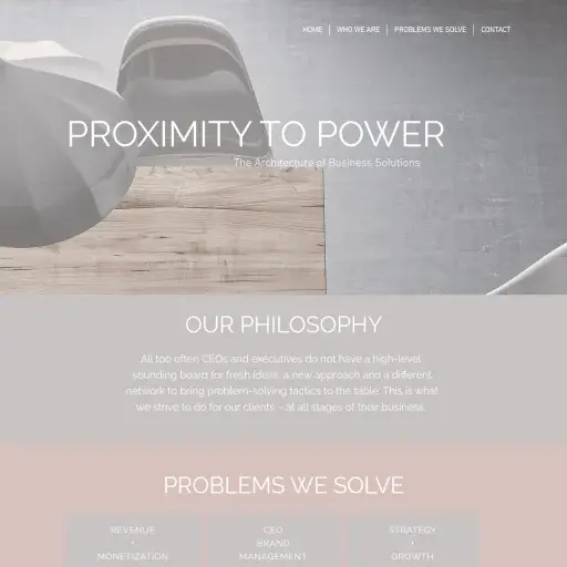 Proximity to Power