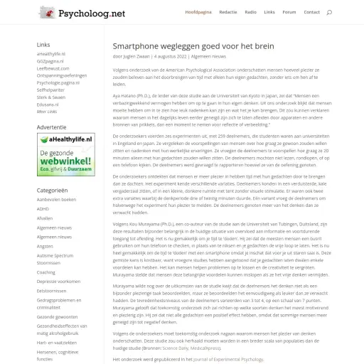 Psycholoog