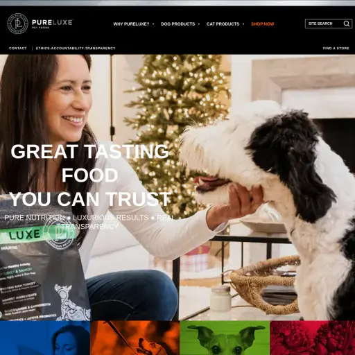 pureluxepetfood.com
