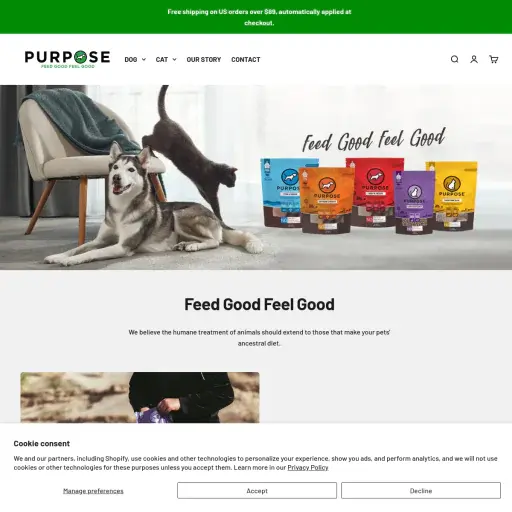 Purpose Pet Food