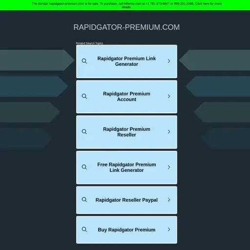Rapidgator Premium