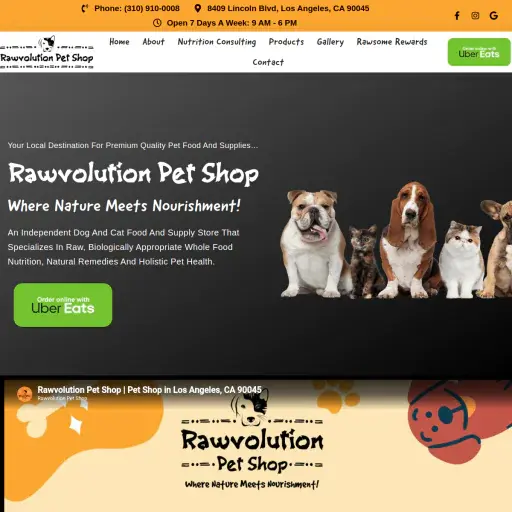 Rawvolution Pet Shop