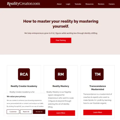 realitycreator.com
