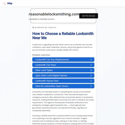 Reasonable Locksmithing