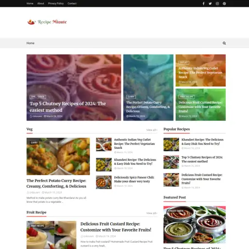 Recipe Minute