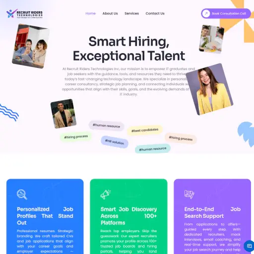 Recruit Riders Technologies Inc