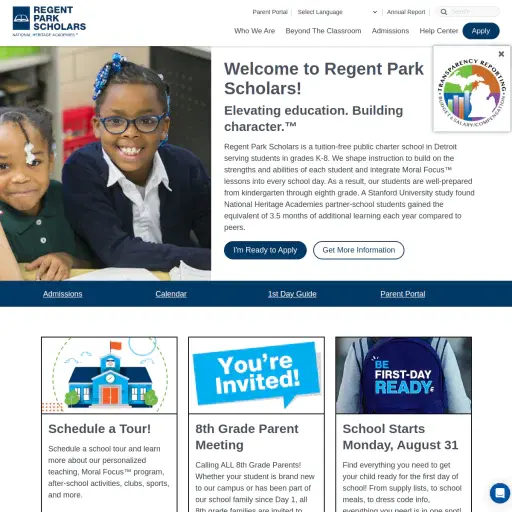 Regent Park Scholars Charter Academy