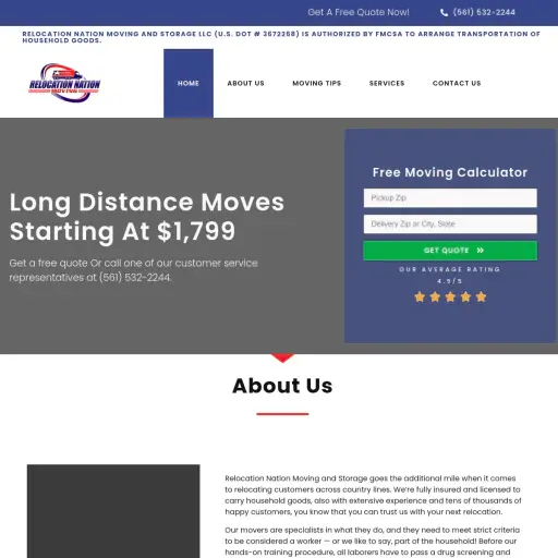 Relocation Nation Moving