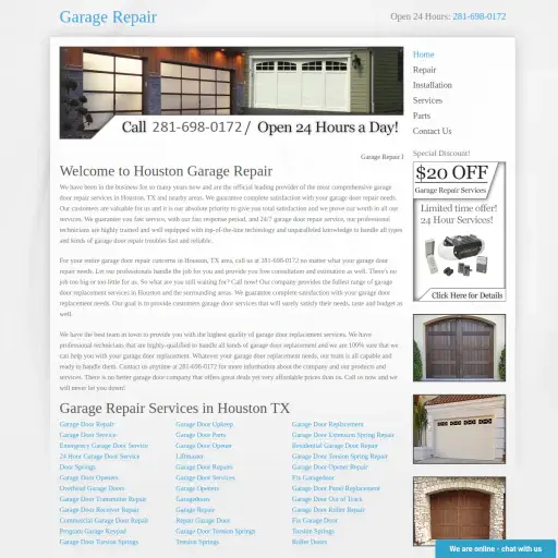 Repair Garage Door Services