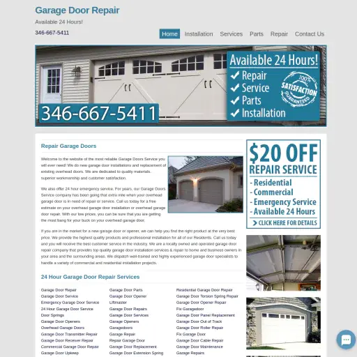 Garage Door Repair Pearland TX
