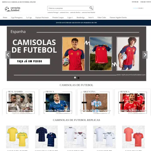Replicascamisolasfutebol