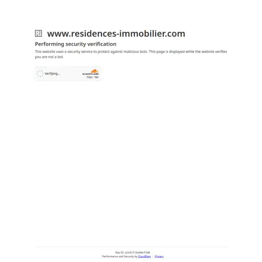 Residences Immobilier