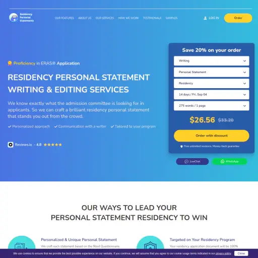 Residencypersonalstatements