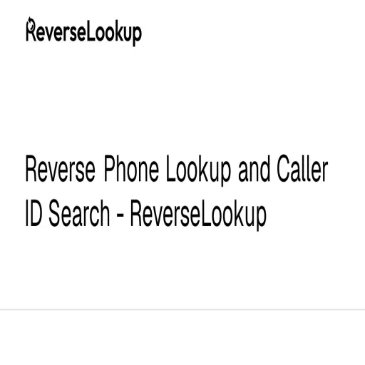 Reverselookup