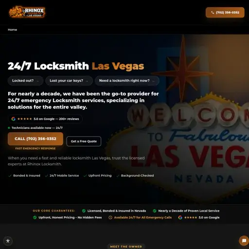 Rhinox Locksmith Las Vegas