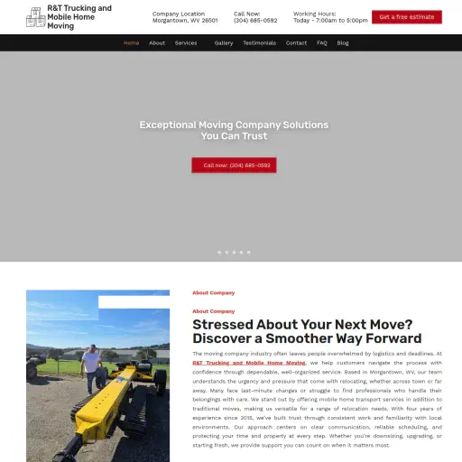 R&T Trucking and Mobile Home Moving