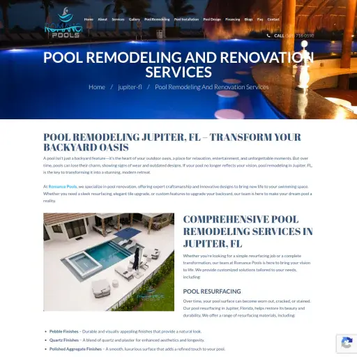 Romance Pools