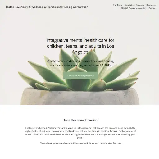 Rooted PMHNP Mentorship