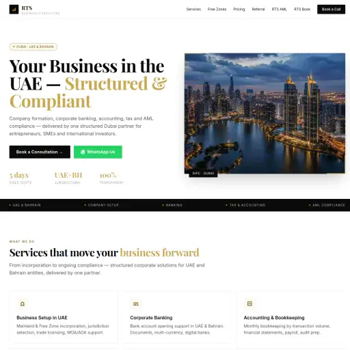 RTS Business Consulting DMCC