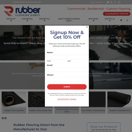 rubberflooringdirect.com