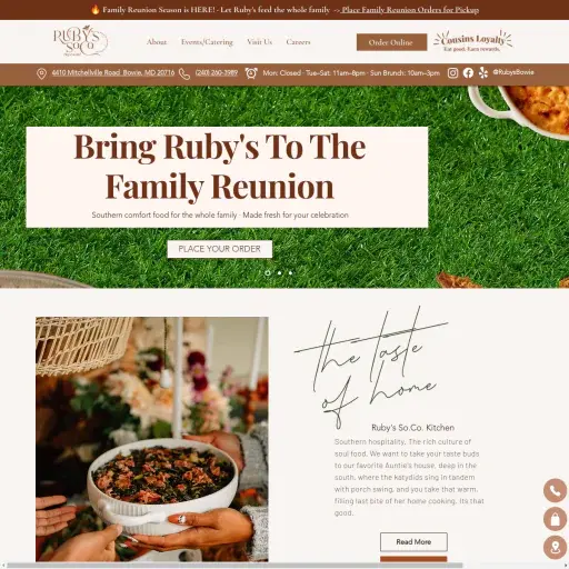Ruby's Southern Comfort Kitchen