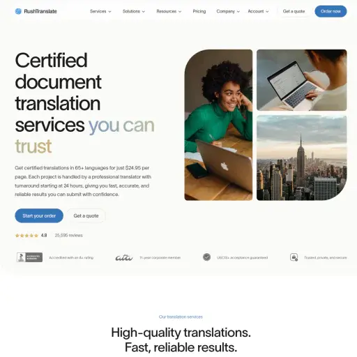 Rushtranslate