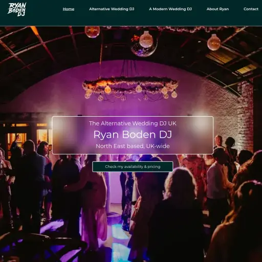 Ryan Boden DJ | The Alternative Wedding DJ