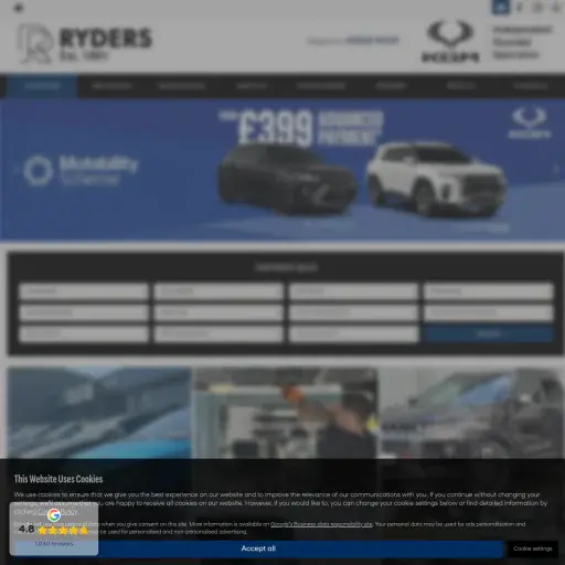 RYDERS OF WARRINGTON LIMITED