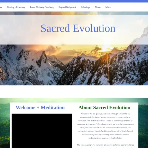 Sacred Evolution