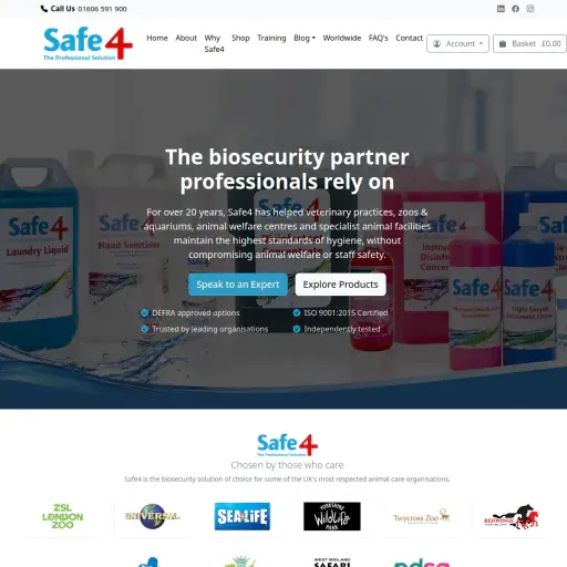 Safe4 Disinfectant