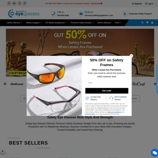 Safety Eyeglasses | SEG