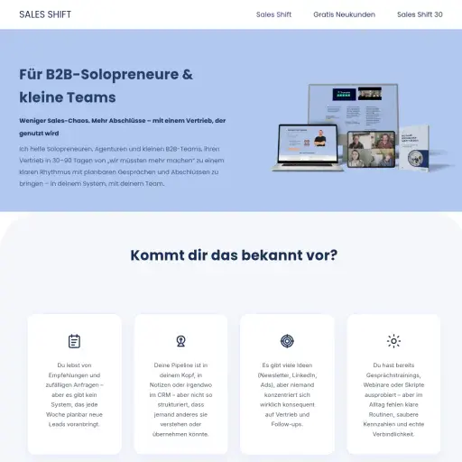 Sales Ausbildung