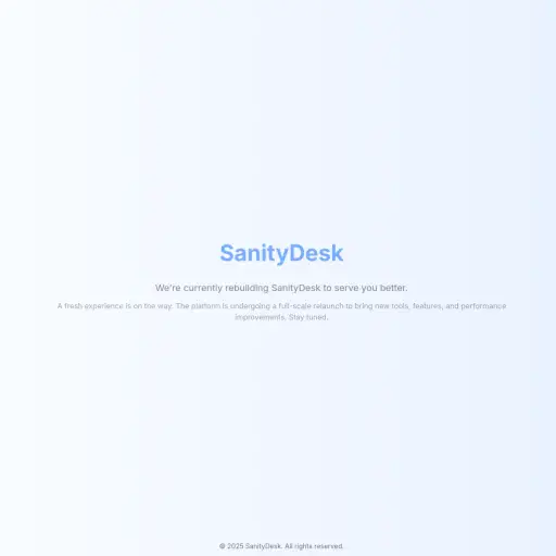 sanitydesk.com