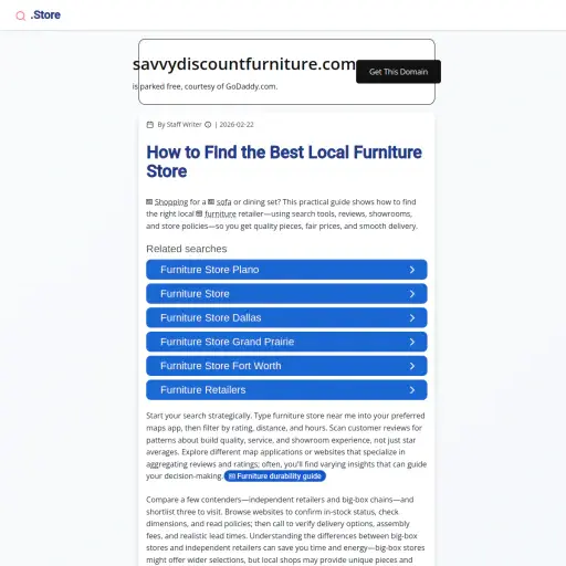 savvydiscountfurniture.com