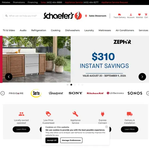 Schaefer's TV & Appliance Center