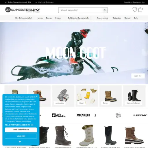 Schneestiefelshop