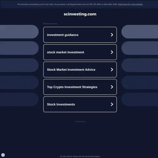 Scinvesting