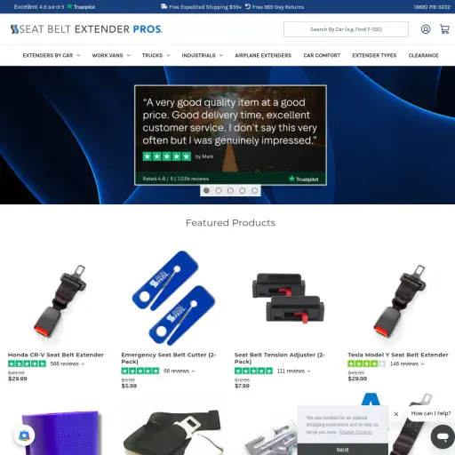 Seat Belt Extender Pros