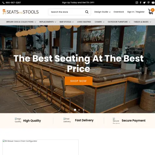seatsandstools.com