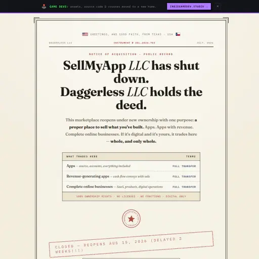 SellMyApp