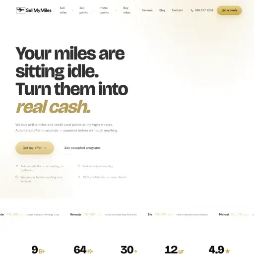 Sell My Miles