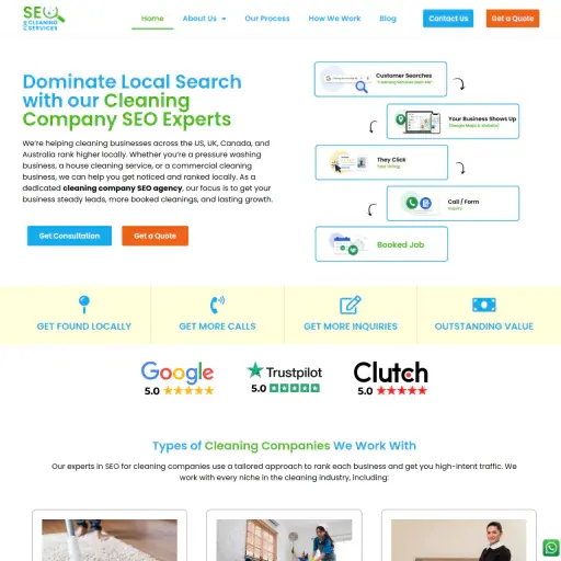SEO for Cleaning Services