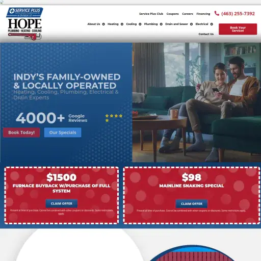 Service Plus Heating, Cooling & Plumbing
