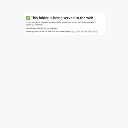 Servingnotice